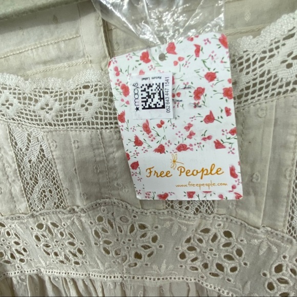Free People | Ivory Azalea Lace Tunic NWT | Medium - Picture 6 of 10